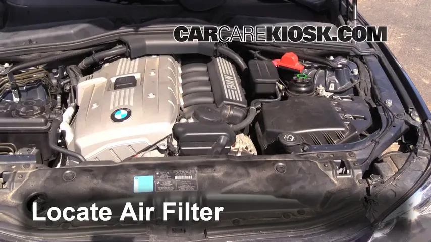 2007 BMW 525i 3.0L 6 Cyl. Air Filter (Engine)